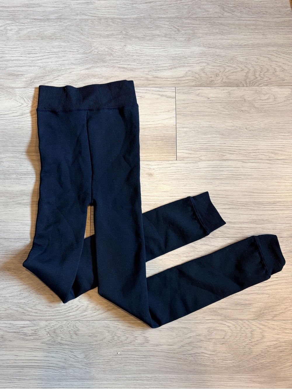 Tahari Soft Fleece-Lined Stretch Super Skinny Leggings – Size M